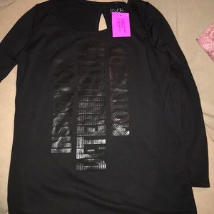 EVCR workout shirt with tags